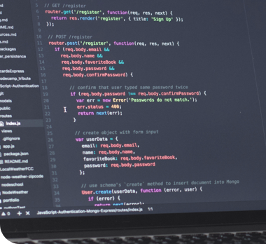 Code on Screen
